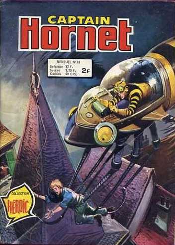 Scan de la Couverture Captain Hornet n 18